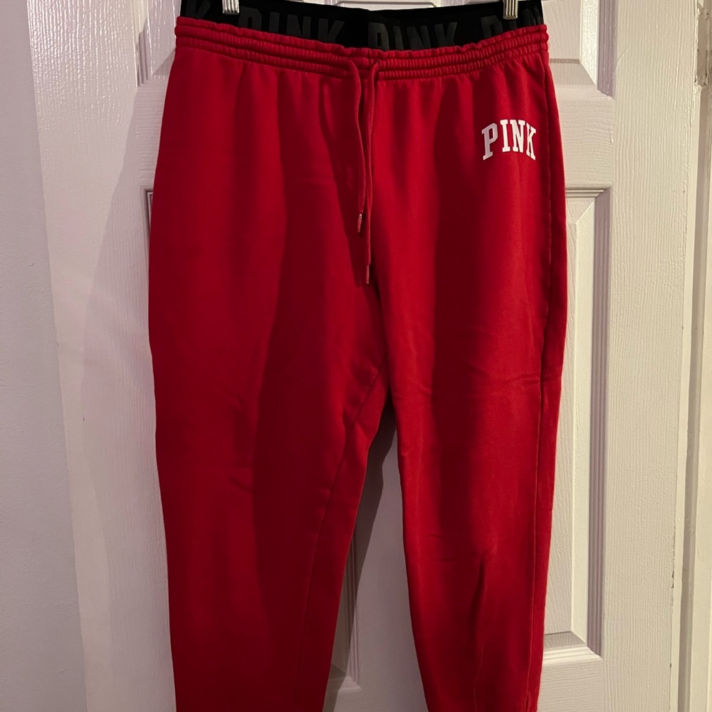 Pink sweats